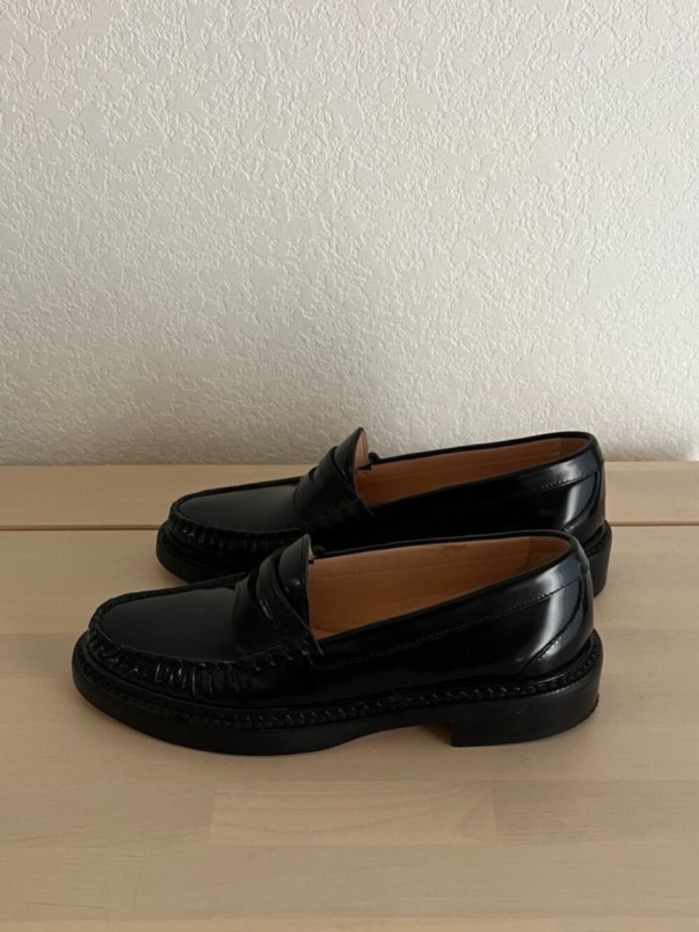 J Crew Rowan Leather Penny Loafers - Picture 3 of 7